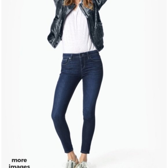 Joe's Jeans Denim - Joe's Jeans mid rise dark straight skinny Jean